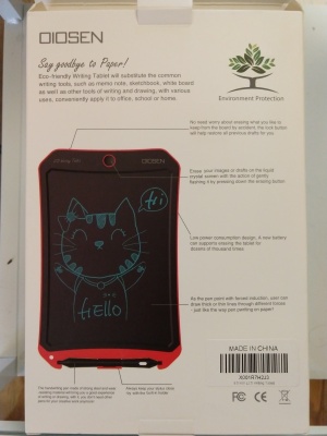 The back of the box