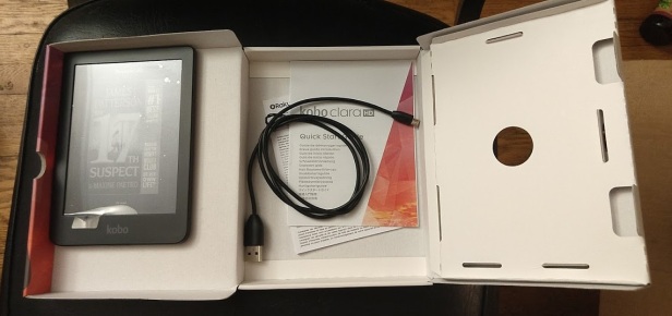 Unboxing the Clara HD.